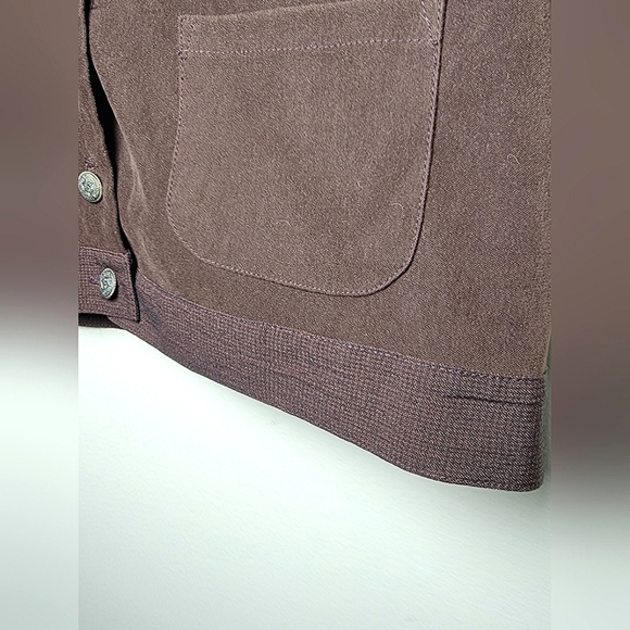 Vintage Miss Dorby Brown Button Up Vest, Size 14 - Picture 2 of 4